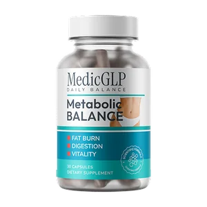 Flacon de MedicGLP Metabolic Balance, 30 gélules